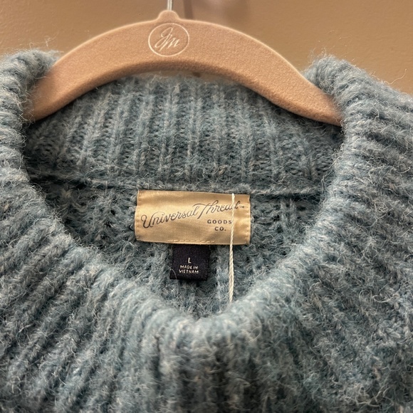 Blue Knit Sweater - Picture 3 of 4